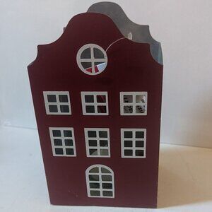 Michael's Ashland Victorian Luminaria LED Light Xmas Village Holiday Decor As-is